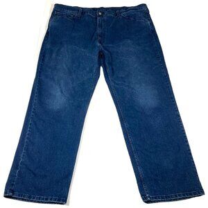 Levis 559 Dark Blue Jeans 46 x 32 Relaxed Straight w/ Stretch 75% Cotton 46x32